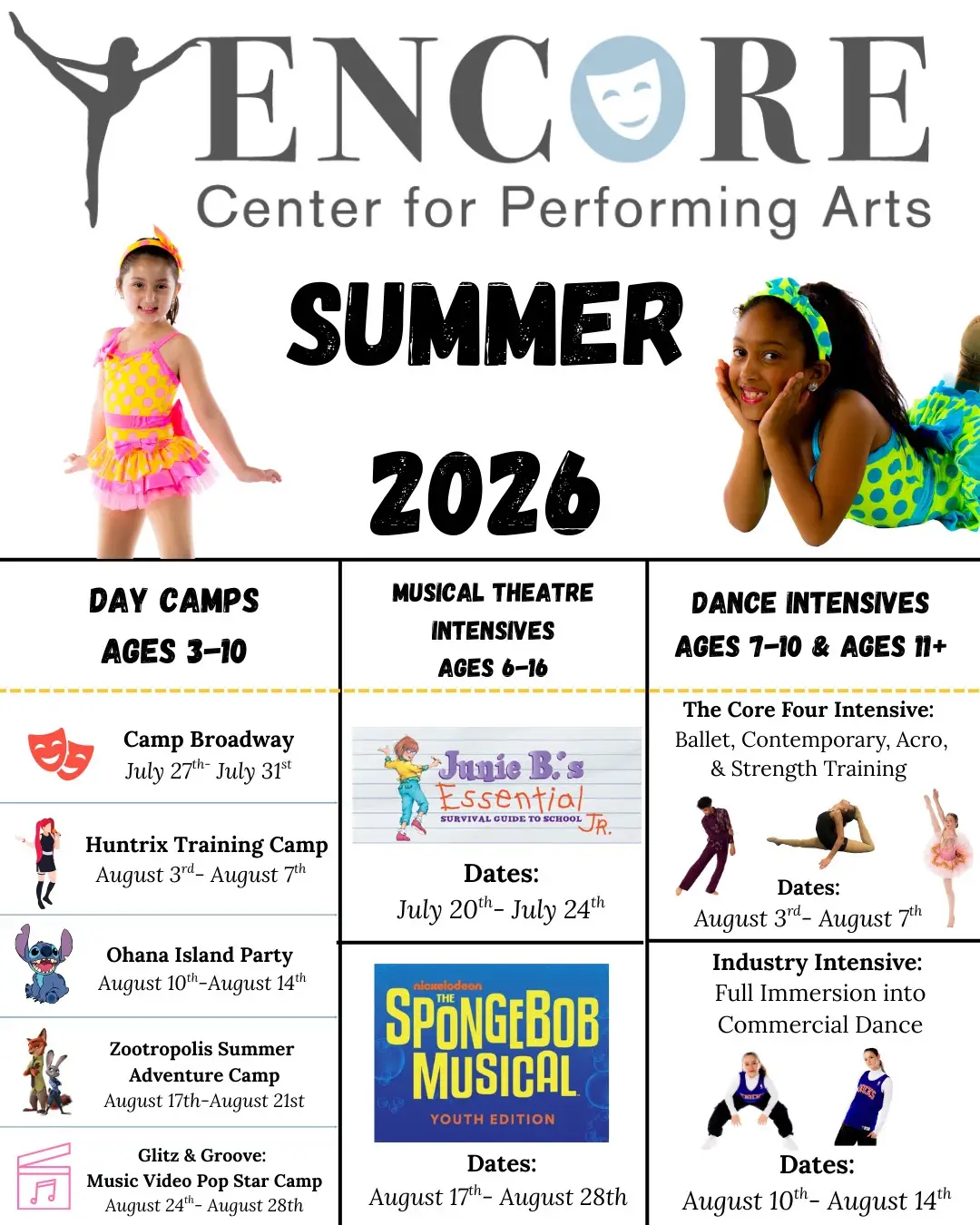 Encore Summer 2026 Encore Summer 2026